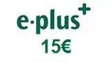 E-Plus 15 € Guthaben