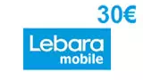 Lebara Mobile 30€ Guthaben