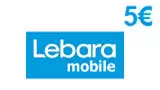 Lebara Mobile 5€ Guthaben