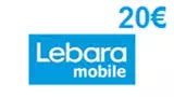 Lebara Mobile 20€ Guthaben