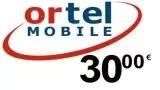 Ortel Mobile 30€ Guthaben