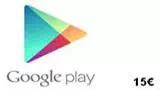 Google Play 15 € Guthaben